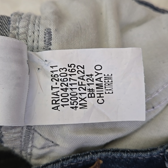 Ariat High Rise Flare Jeans, Womens Size 27 Long - Picture 11 of 13